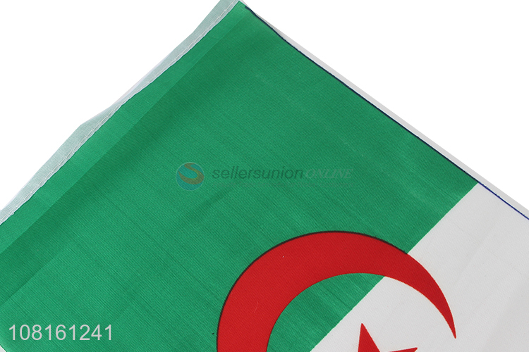 Popular Mini Polyester Pongee Hand Waving Flag For Festival And Party