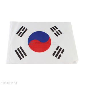 Factory Price Polyester Pongee Hand Flag Hand Waving Flag