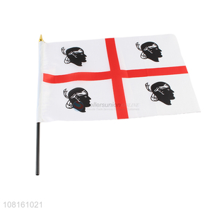 Custom International Competition Fans Hand Flag Hand Held Flags