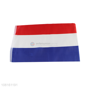 Professional Mini National Flag Polyester Pongee Hand Waving Flag