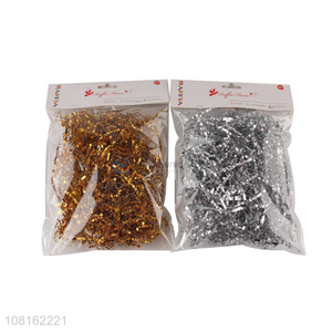 Latest products multicolor shredded paper for gift box filling