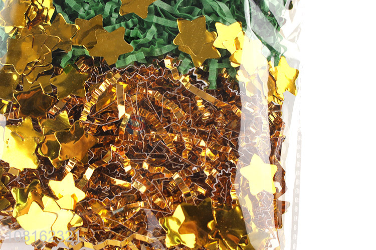 Wholesale from china box filling paper shred with star decorations