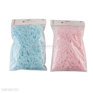 Factroy price color shredded paper gift box candy box filling