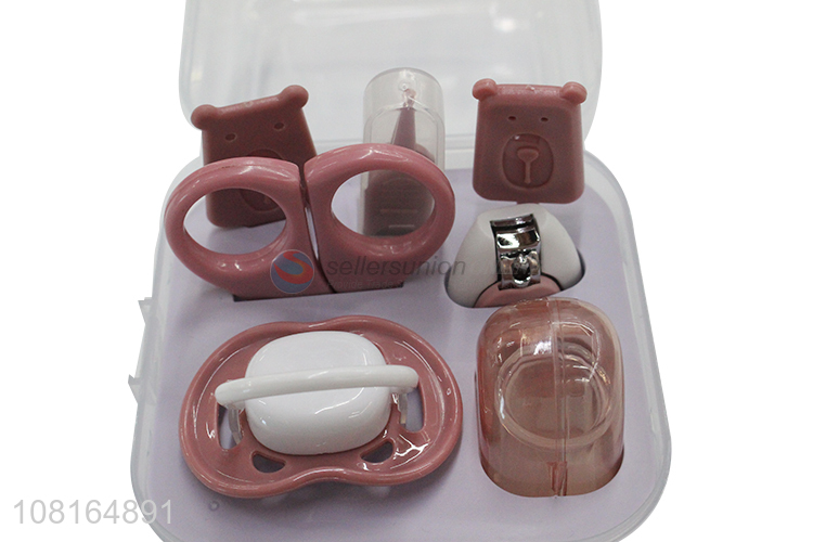 Top selling portable baby nail care baby manicure set