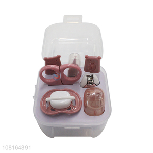Top selling portable baby nail care baby manicure set