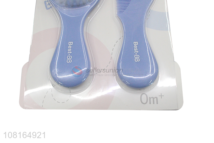 Top sale baby care baby comb brush set with high quality
