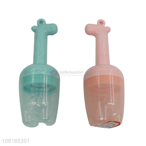 Popular products cute design long handle <em>baby</em> <em>teether</em>