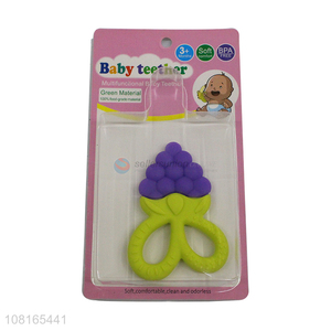 New style creative safety <em>baby</em> toys silicone <em>baby</em> <em>teether</em>