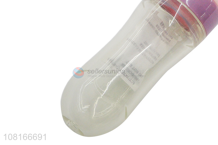 High quality squeeze feeding spoon food supplement bottle