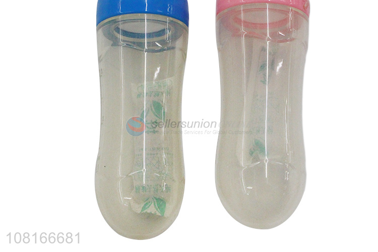 Manufacturer price food-grade baby silicone feeding spoon