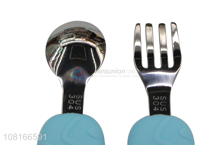 Yiwu factory creative stainless steel tableware for babies