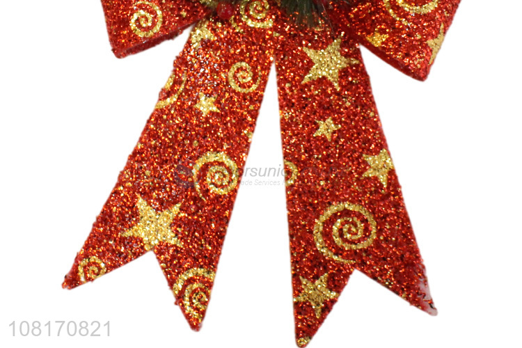 Hot items Christmas tree bows Christmas tree topper ornaments