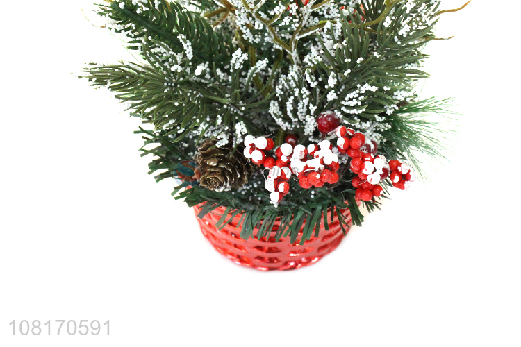 Recent design Christmas indoor decoration mini Christmas trees