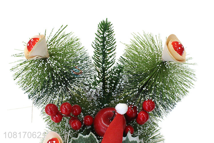Wholesale tabletop Christmas pine trees mini Christmas tree