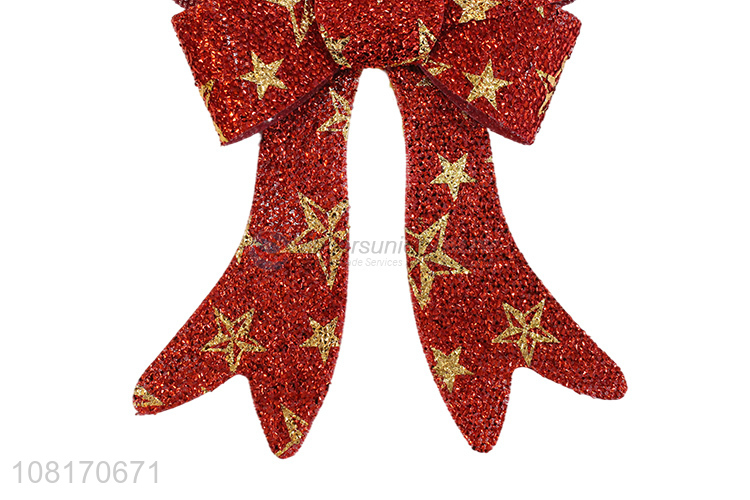 High quality large Christmas bows Christmas tree decorations