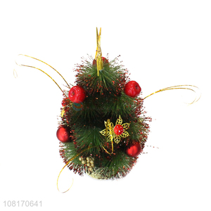 Low price mini Christmas tree for windowsill tabletop decoration