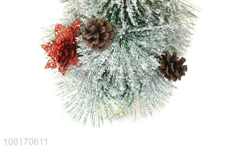 Hot items mini potted Christmas tree for holiday decoration