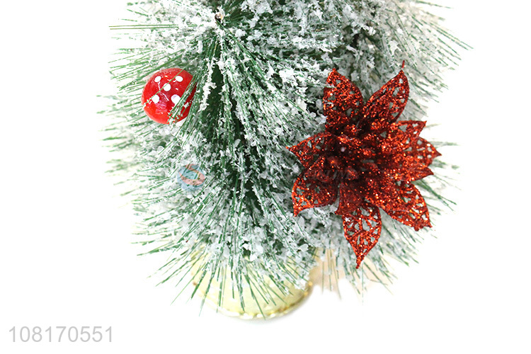 Promotional artificial mini Christmas tree Christmas ornaments