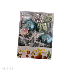 High quality Christmas tree decor Christmas ball topper star bell