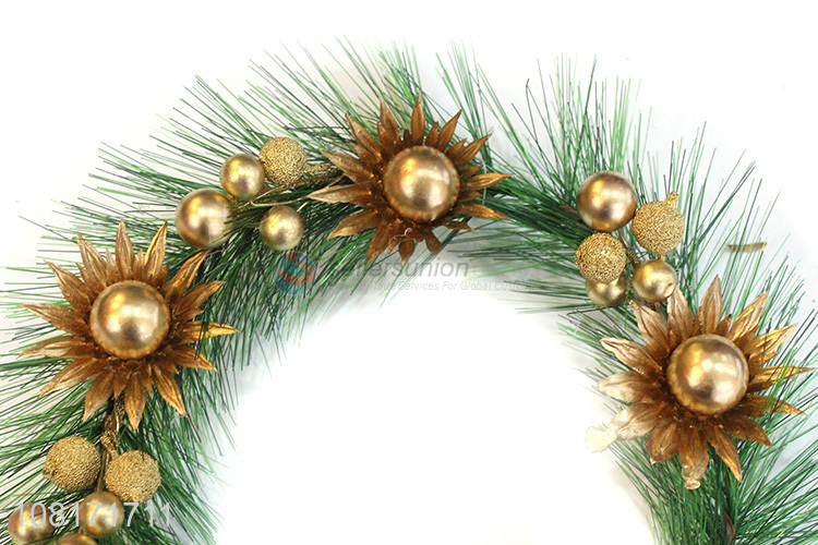 Hot selling home decoration Christmas wreath artificial Xmas wreath