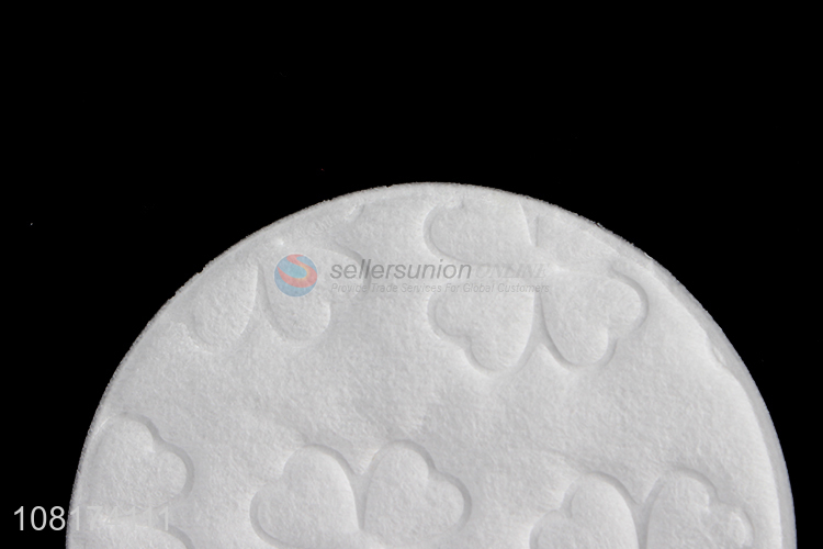 New products round makeup cotton pads for ladies