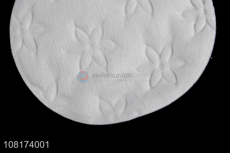 Yiwu market white simple makeup cotton pads for ladies