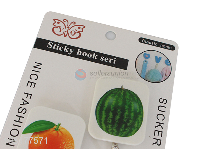 Wholesale from china 2pieces door wall hanger sticky hooks