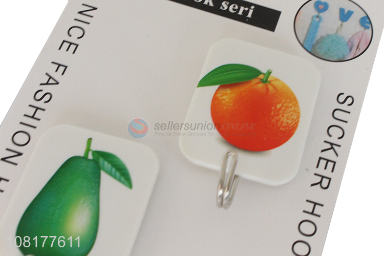 Most popular 2pieces household heavy duty sticky hooks for sale