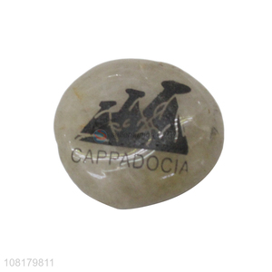 China supplier personalized souvenir natural engraved stones