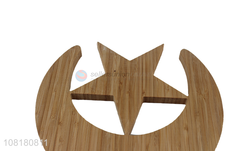 Factory wholesale cute bamboo storge tray for kitchen