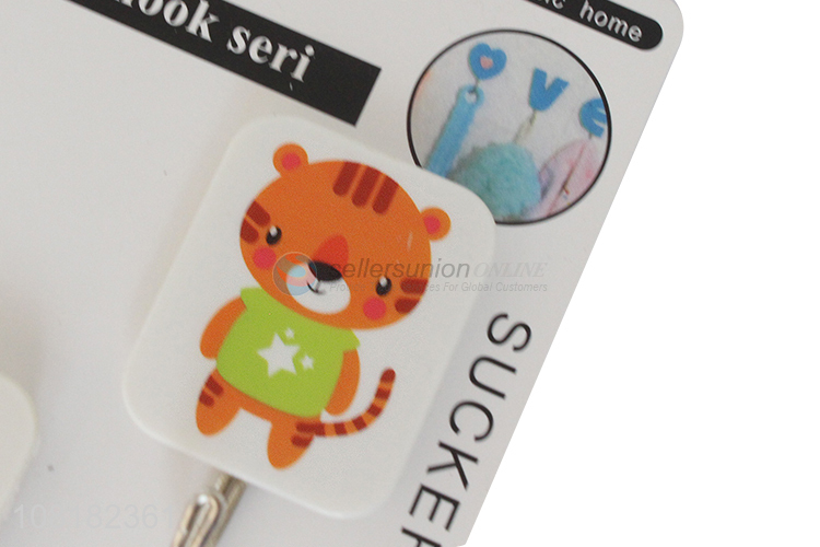 Recent design adhesive wall hooks punch free bathroom towel hooks