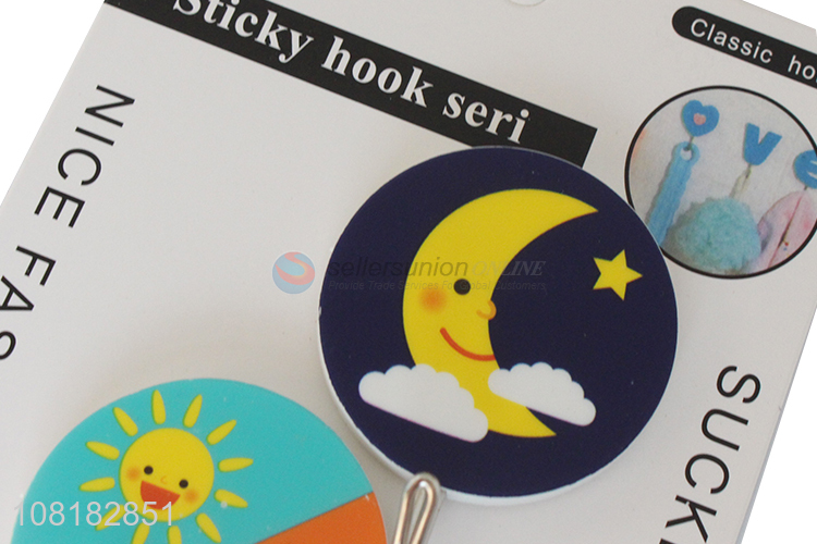 Hot product durable heavy duty plastic sticky hooks wall hooks