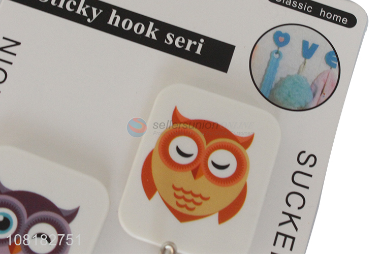 Recent design stick on wall hooks kitchen bathroom adhesive hooks