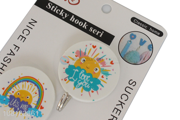 High quality adhesive utility hooks sticky wall hooks for hanging