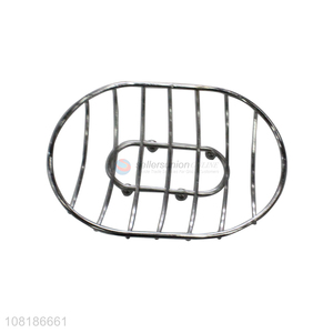 Good price creative wrought iron soap holder for bathroom