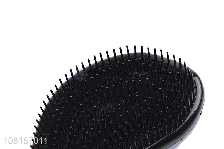 Yiwu wholesale plastic comb creative massage hair comb