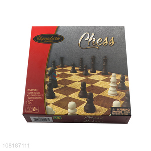 Wholesale indoor outdoor chess game with gameboard, chess pieces