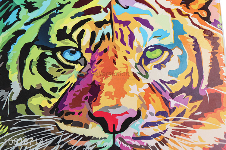 Hot sale 300 pieces colorful tiger puzzles animal jigsaw puzzles