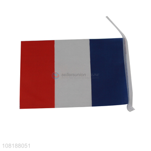 Online wholesale 100 countries mini flag France hand-held national flags