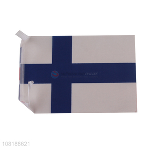 Good quality festival celebrations handheld <em>flag</em> Finland country <em>flag</em>