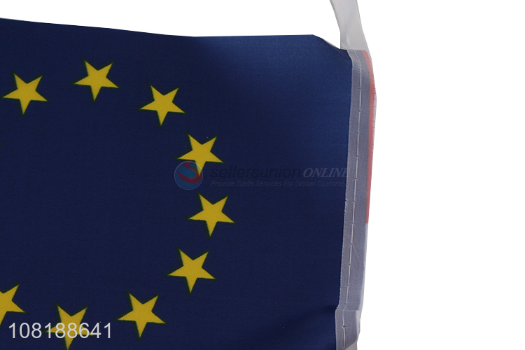 Yiwu market small European Union stick flags mini handheld flags