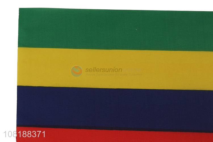 Yiwu market mini Mauritius country flag small hand-held flag car flag