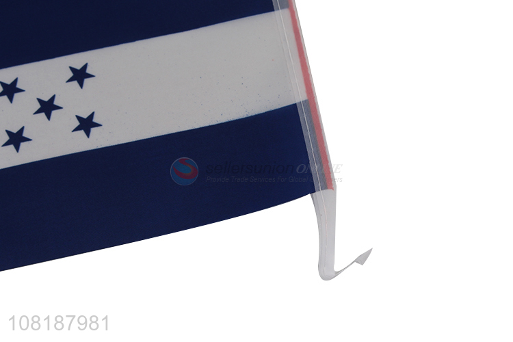 Low price mini Honduras national country flag hand-held flag car flag