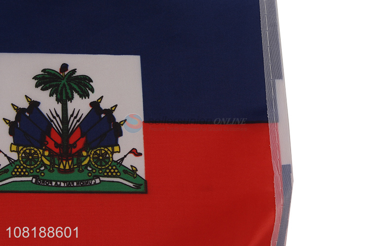 New arrival world cup festival events mini Haiti country flag banner