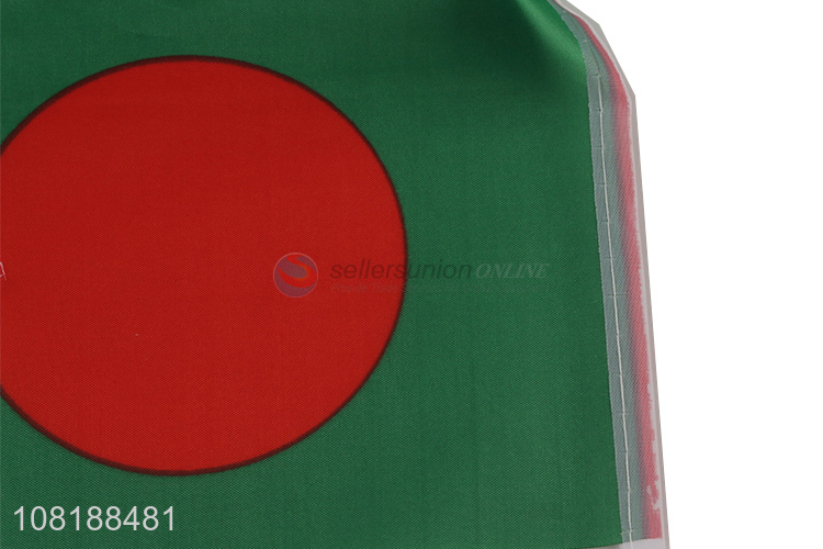Hot selling mini stick flag Bangladesh national flag for sports events