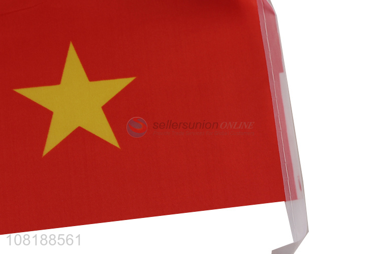 High quality handheld mini Vietnam country flag party decoration supplies