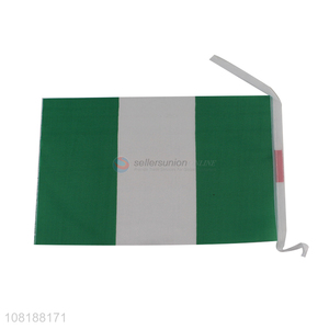 Good quality handheld mini Nigeria country flag party decoration supplies