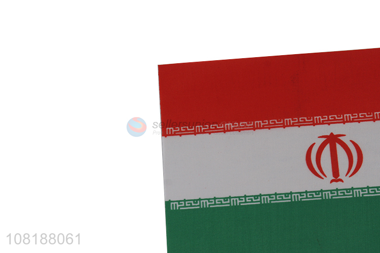 New arrival decorative hand-held Iran national country flag on stick