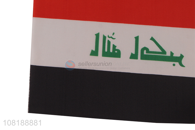 Low price festival celebrations hand-held flags Iraq country flag