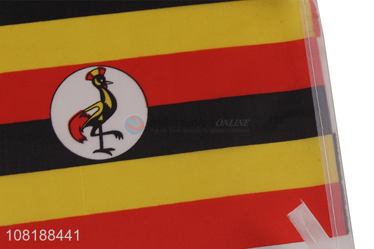Good quality 100 countries mini flag Uganda hand-held national flags